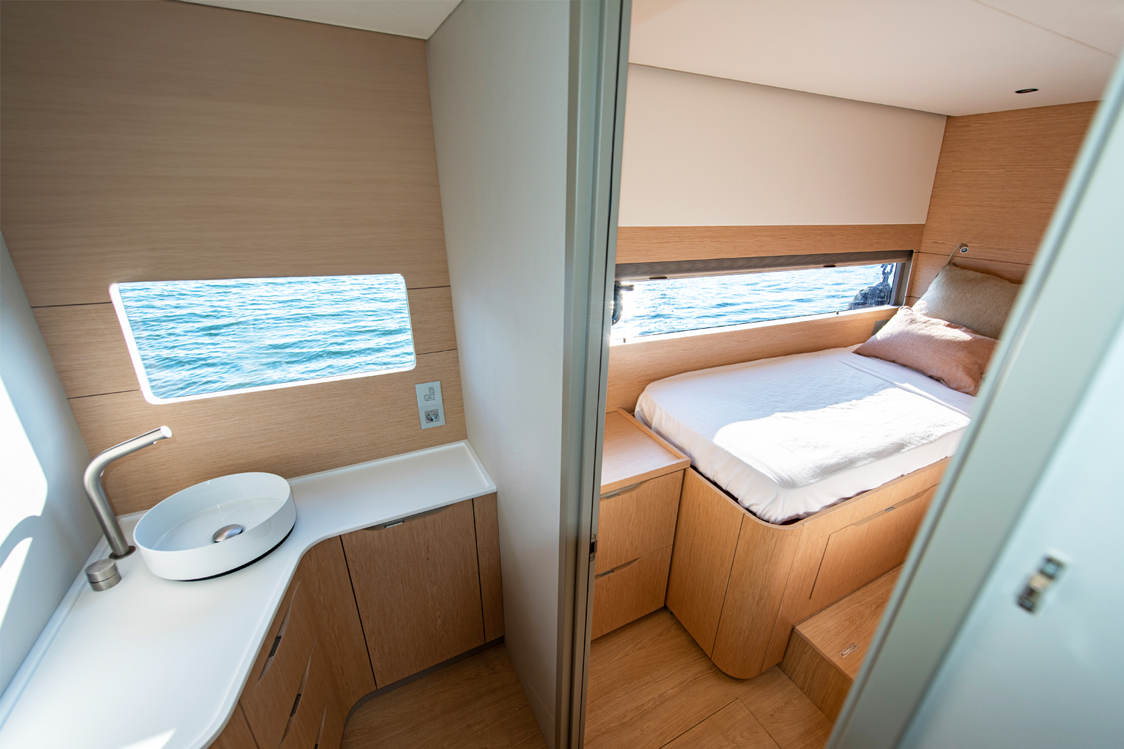 Espace invités (2 cabines /4 pers)